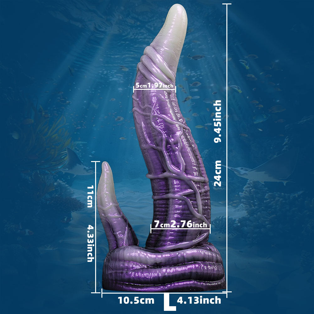 Monster Fantasy Silicone Dildo with Suction Cup