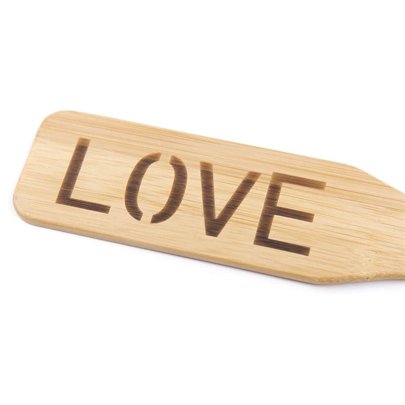 Heart-Shaped Wooden Spanking Paddle