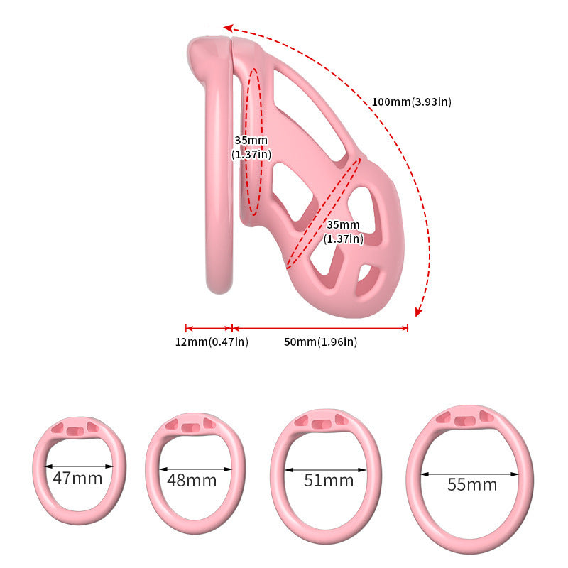 Silicone Chastity Cage