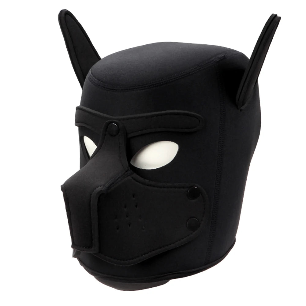 Puppy Play Mask Hood
