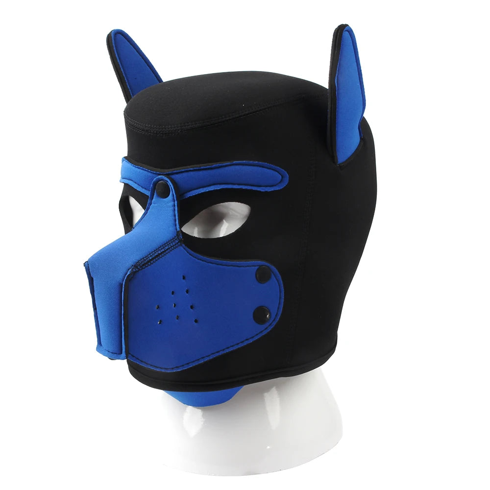 Puppy Play Mask Hood