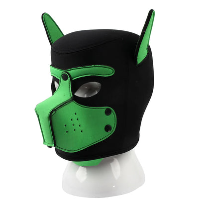 Puppy Play Mask Hood
