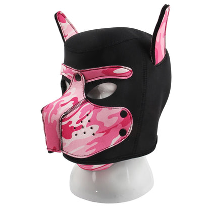 Puppy Play Mask Hood