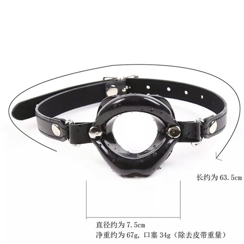 Open-Mouth Gag Bondage Set