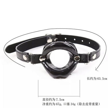 Open-Mouth Gag Bondage Set