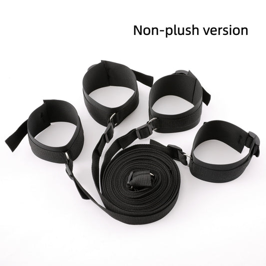 Under-Bed Wrist-and-Ankle Restraint System