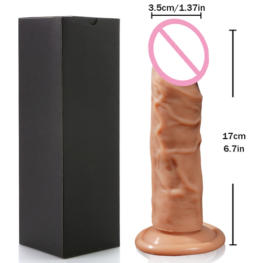 Realistic Silicone Suction-Cup Dildo