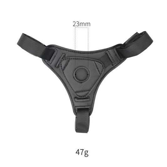 Realistic Strap-On Dildo with Harness