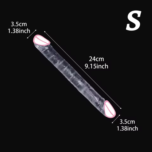 Double-Headed Realistic Silicone Dildo