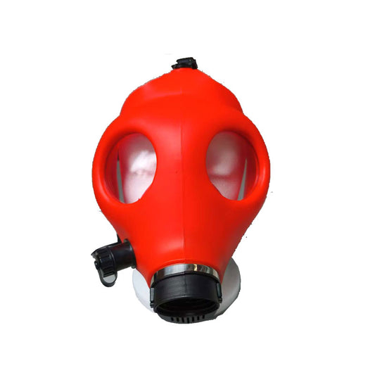 Silica Gel Fetish Gas Mask Hood