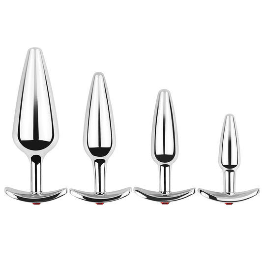Stainless Steel Anal Beads Plug Set