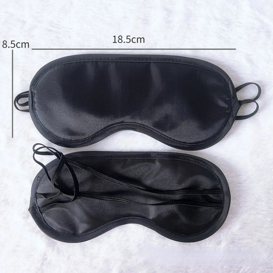 2pcs PU Leather Handcuffs with Eye Mask