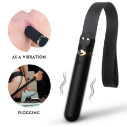 Faux-Leather Whip Spanking Flogger — PREMIUM