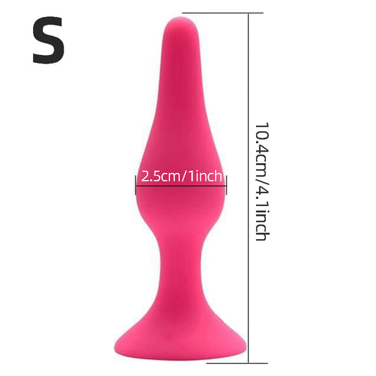 Silicone Anal Plug — Single