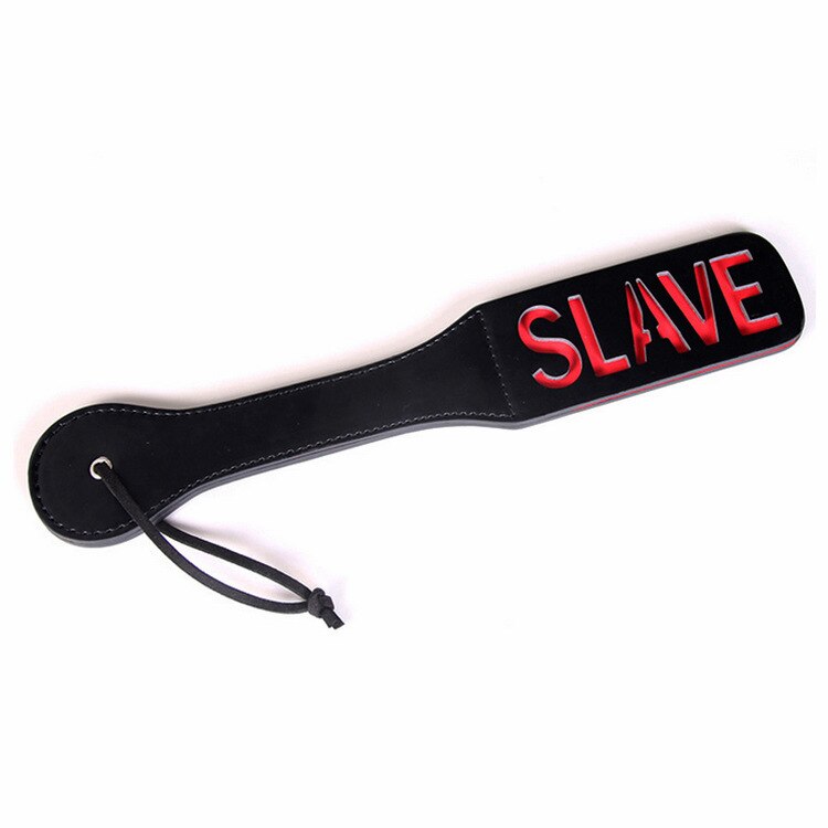 Slave Bitch Slut SM Flog Spank Paddle Beat Submissive Slave BDSM Pink Kinky Fetish Whip Sluts Paddles Adult Sex Toys