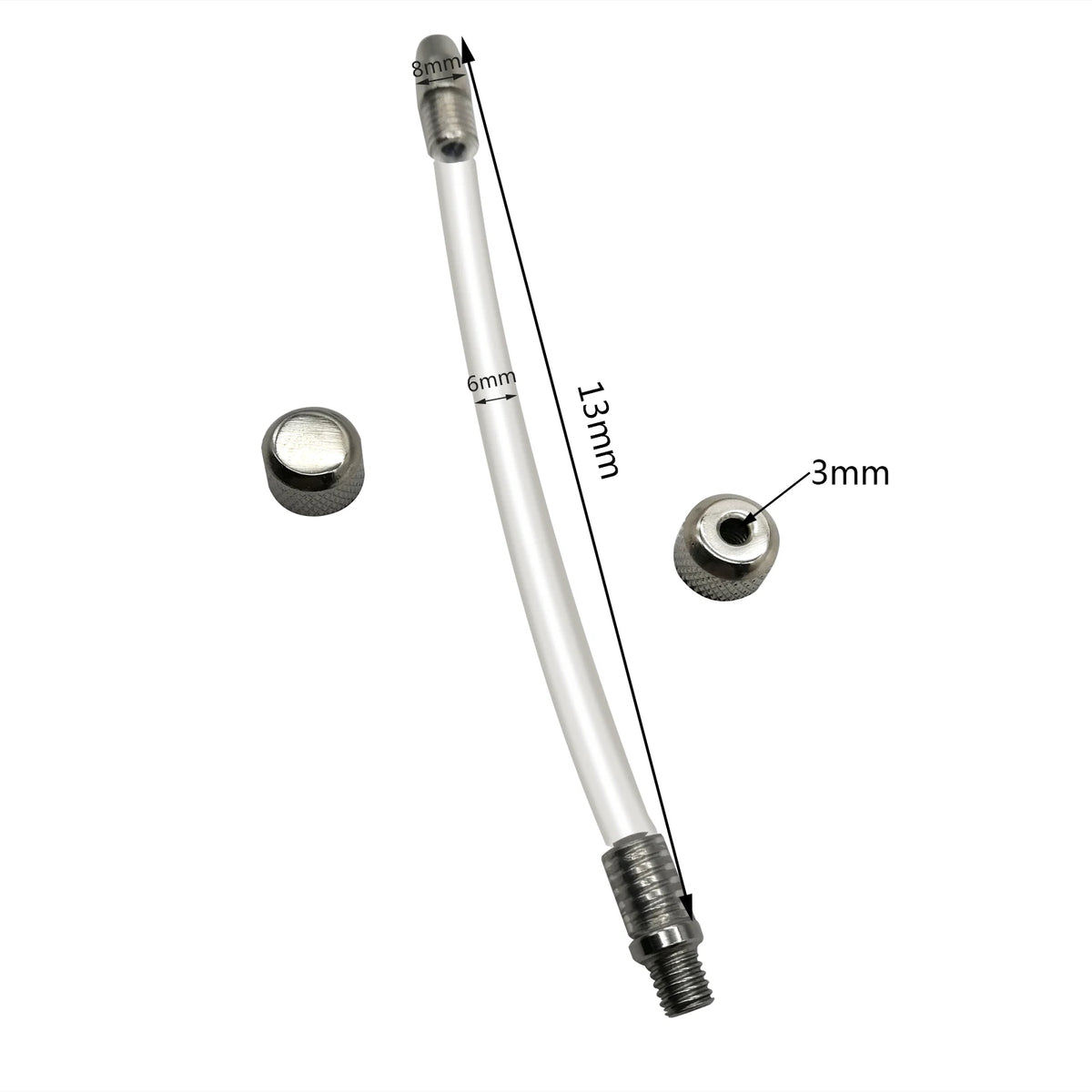 Stainless Steel Urethral Chastity Plug