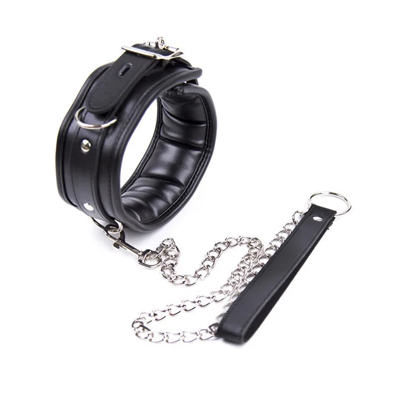 Padded Collar with Chain