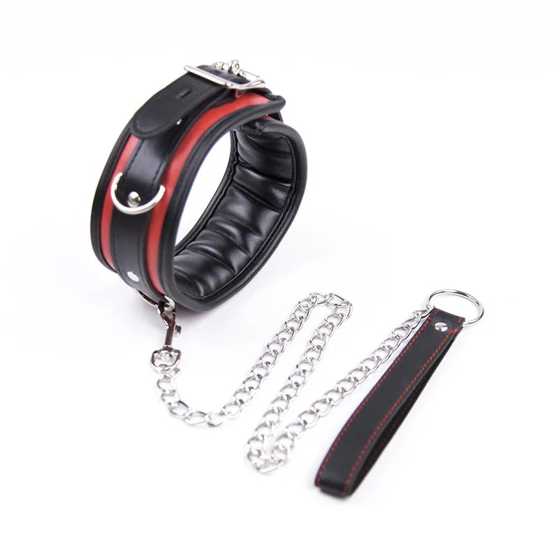 Padded Collar with Chain