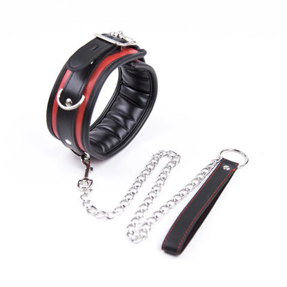 Padded Collar with Chain