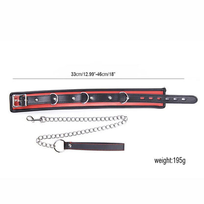 Padded Collar with Chain