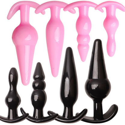 Anal Beads & Plug Set