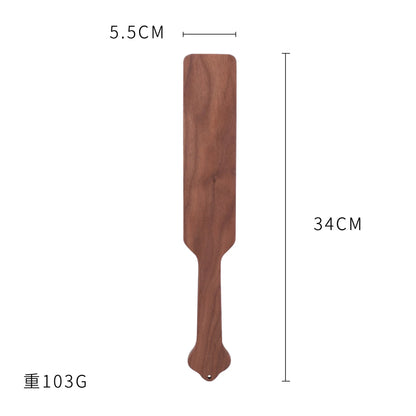 Walnut Wood Paddle with PU-Leather Strap