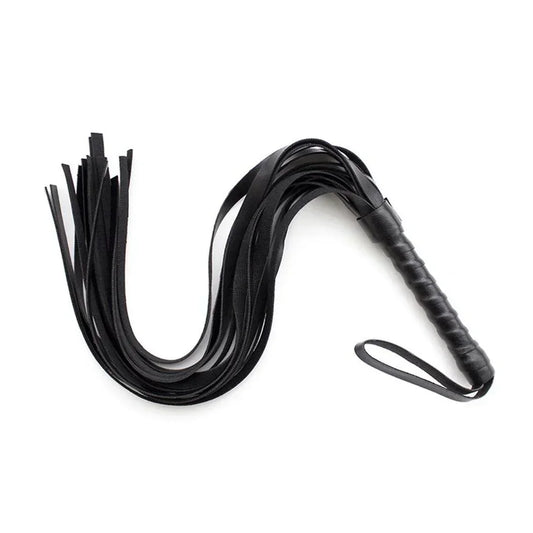 Faux-Leather Party Riding Crop