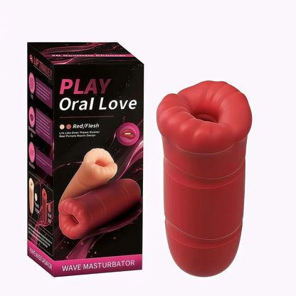 Pocket Pussy Male Masturbator – Manual Stroker Cup
