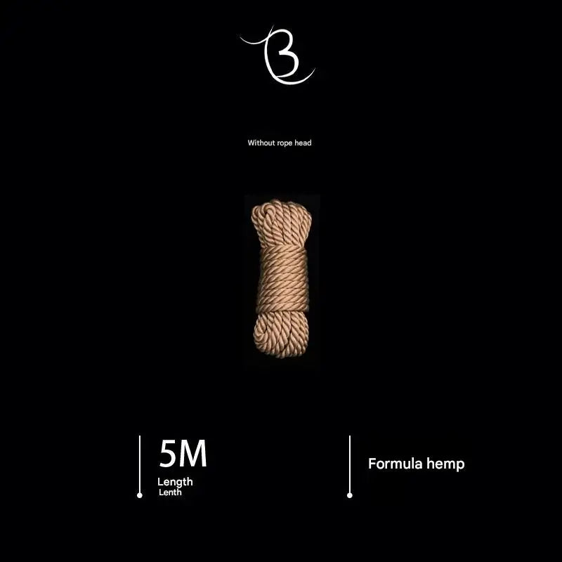 Soft Cotton-Linen Shibari Rope