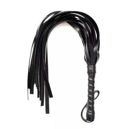 Faux-Leather Horse-Tail Whip