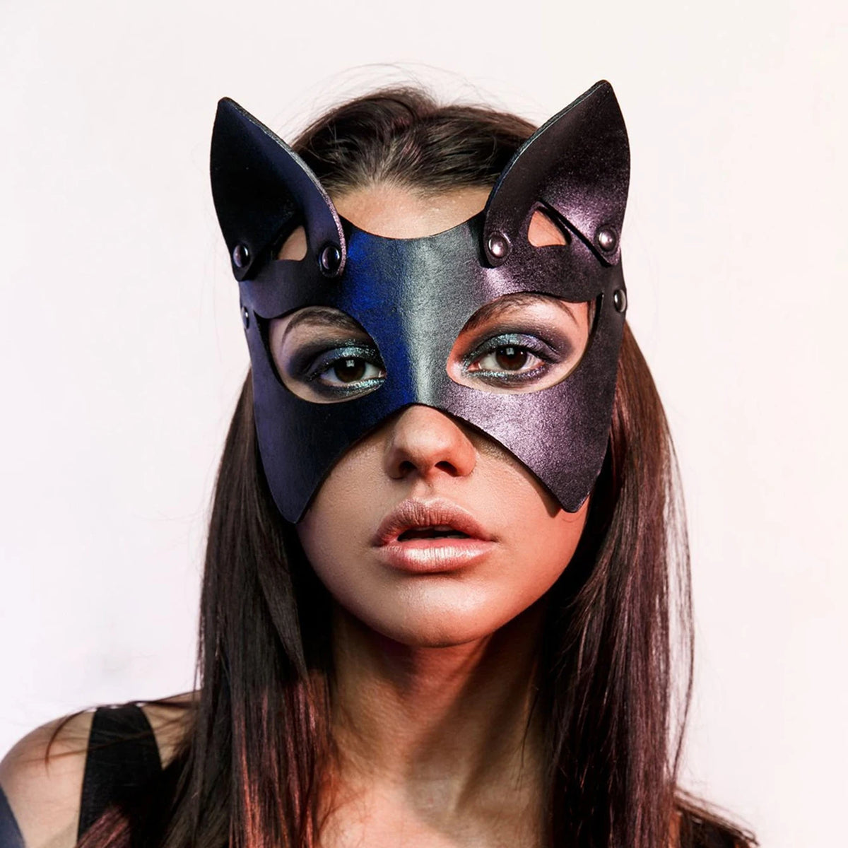 Leather Half-Face Mask