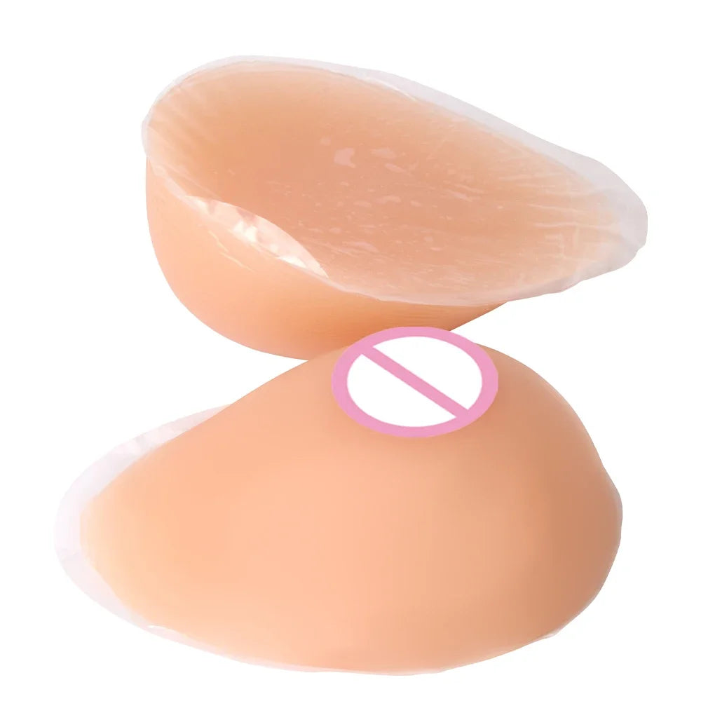 Silicone Breast Forms with Bra Set