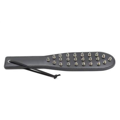 Spiked PU Leather Spanking Paddle
