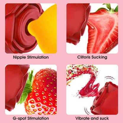 Rose Clitoral Sucker Vibrator