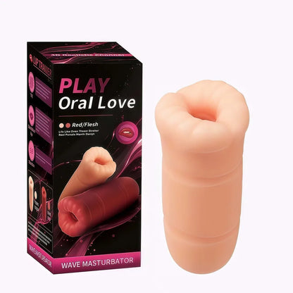Pocket Pussy Male Masturbator – Manual Stroker Cup