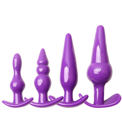 Anal Beads & Plug Set
