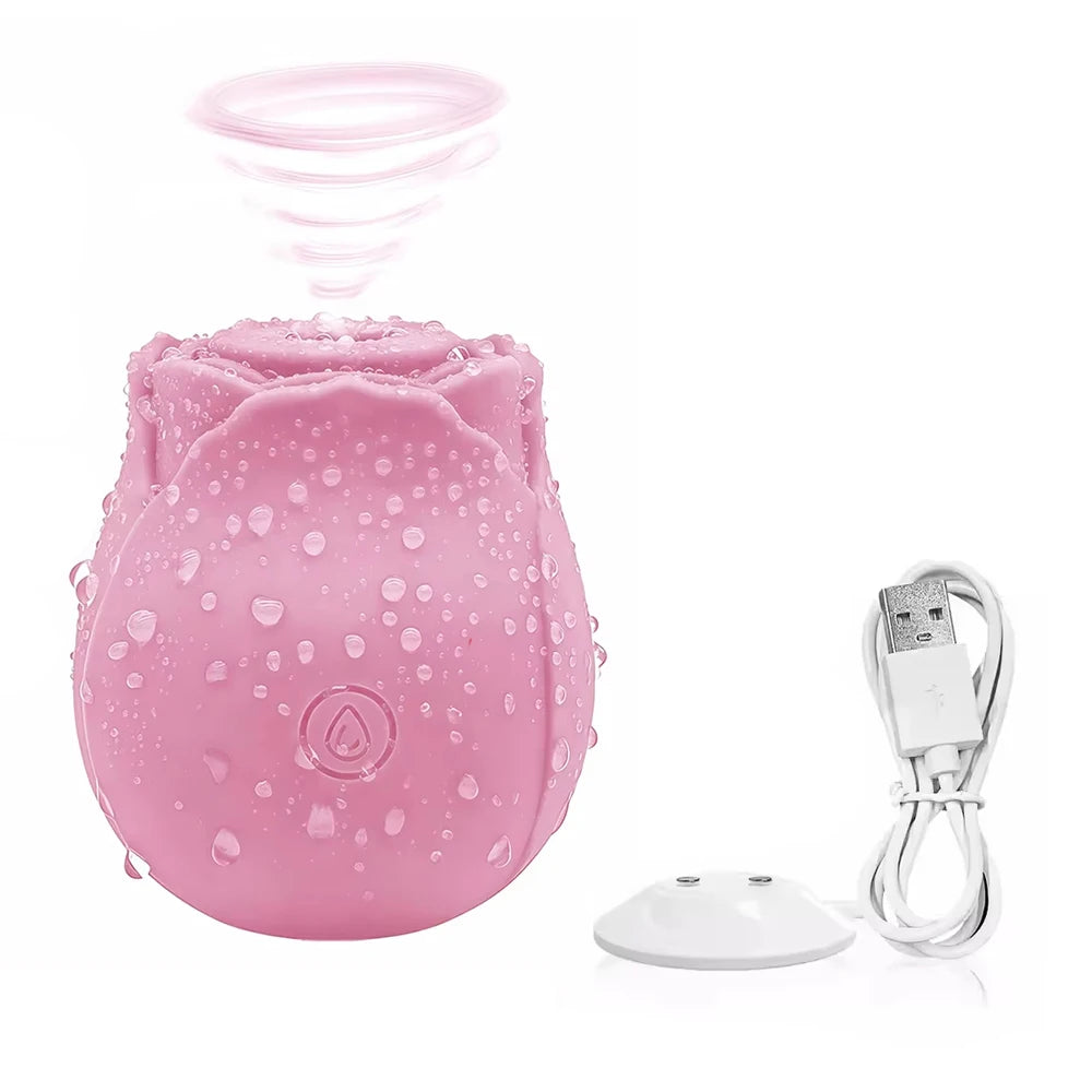 Rose Clitoral Sucker Vibrator