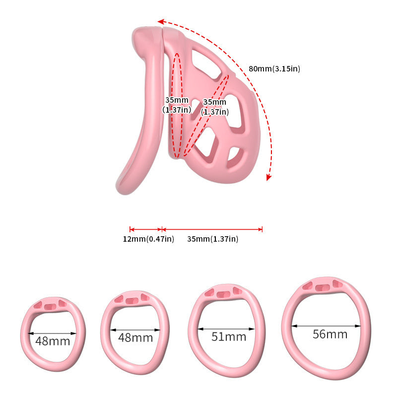 Silicone Chastity Cage