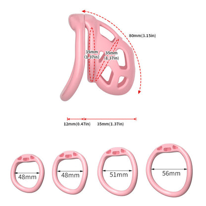 Silicone Chastity Cage
