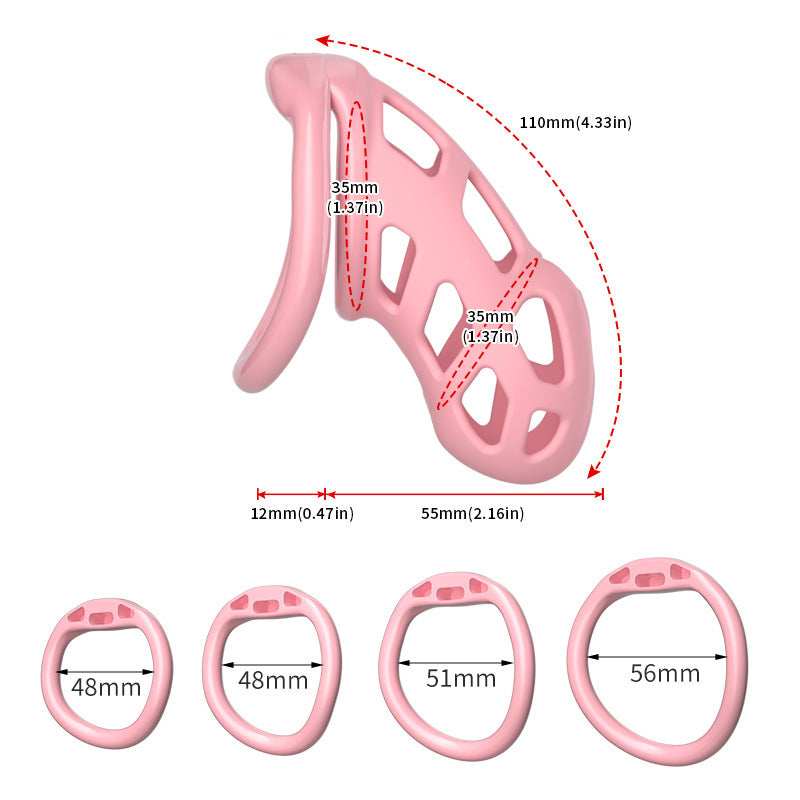 Silicone Chastity Cage